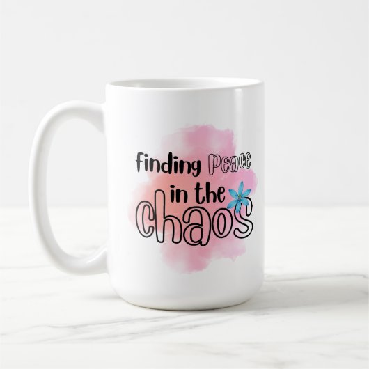 Frieden finden kaffeetasse (Links)