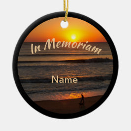 Frieden finden keramik ornament