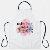 Frieden finden schürze (Vorderseite)