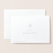 Frieden Folienkarte (Rückseite mit Umschlag)