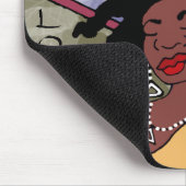 Frieden, Freude und Liebe Mousepad (Ecke)