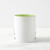 Frieden, Freude und Wags-Tasse Tasse (Zentrum)