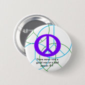 Frieden, Frieden, Frieden, Frieden, Frieden, dort Button (Vorne & Hinten)
