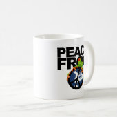 Frieden, Frog-2 Kaffeetasse (VorderseiteRechts)