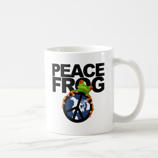 Frieden, Frog-2 Kaffeetasse (Rechts)