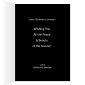 FRIEDEN, Frohe Weihnachten Foto (Innen (Rechts))