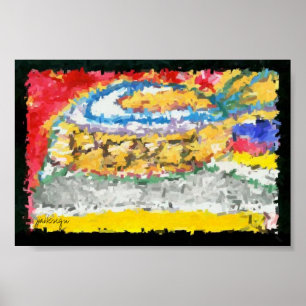 Frieden. .from ein Abstand Poster