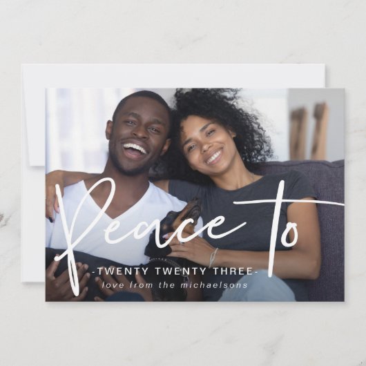 Frieden für 23 neue Fotos (Vorderseite)