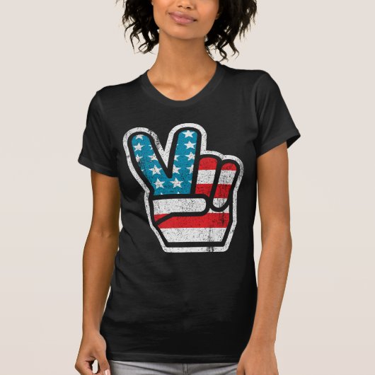 Frieden für Amerika - Shirt (Vorderseite)