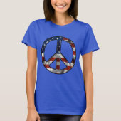 Frieden für Amerika T-Shirt (Vorderseite)