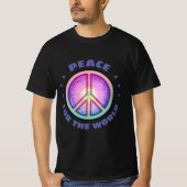 Frieden für die ☮ T-Shirt (Vorderseite)