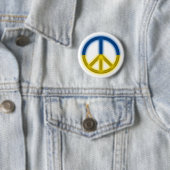 Frieden für die Ukraine Button (Beispiel)