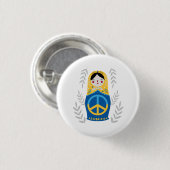 Frieden für die Ukraine Button (Vorne & Hinten)