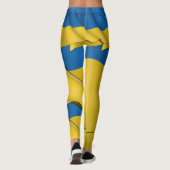 FRIEDEN FÜR DIE UKRAINE - kein Gewinn. Leggings (Rückseite)