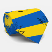 FRIEDEN FÜR DIE UKRAINE! KRAWATTE (Gerollt)