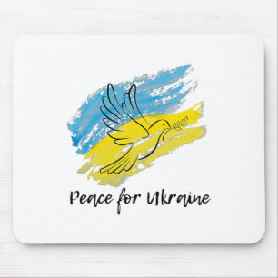 Frieden Für Die Ukraine Solidarität Frieden Herz U Mousepad