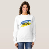Frieden für die Ukraine Sweatshirt (Vorne ganz)
