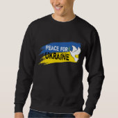 Frieden für die Ukraine Sweatshirt (Vorderseite)