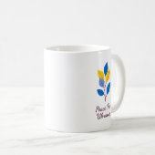 Frieden für die Ukraine - Tasse des Kaffees (VorderseiteRechts)
