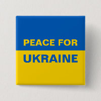 Frieden für die Ukraine - ukrainische Flagge