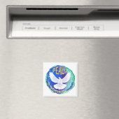 Frieden für die Welt - Ukraine Magnet (In Situ (Geschirrspüler))
