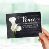 Frieden für Ihre Herzen Karte