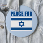 Frieden für Israel Button (Beispiel)