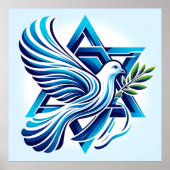 Frieden für Israel Poster (Vorne)