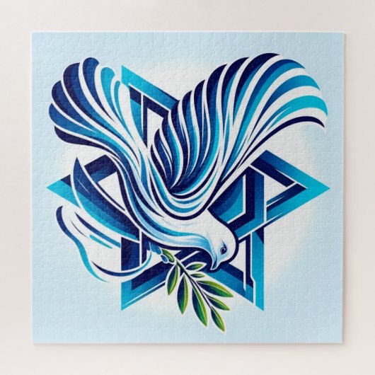 Frieden für Israel Puzzle (Horizontal)