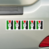 Frieden für Palästina Autoaufkleber (Auf Auto)