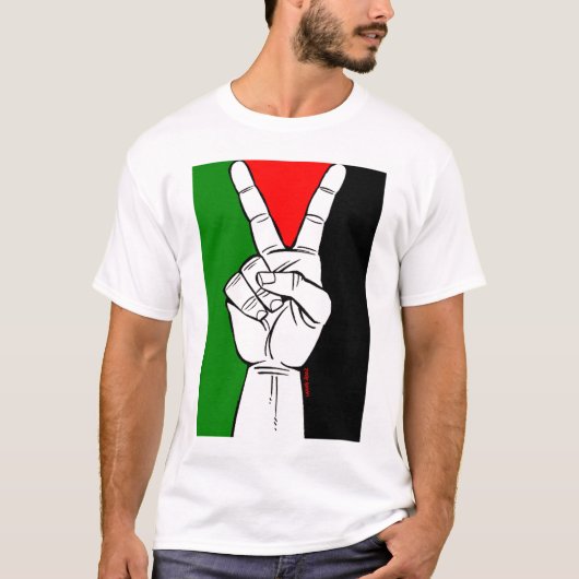 Frieden für Palästina T-Shirt (Vorderseite)