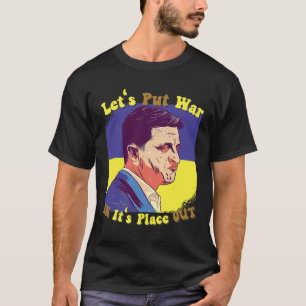 Frieden für Ukrainer Lasst uns den Krieg an seinen T-Shirt