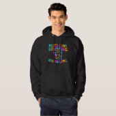 Frieden Geocaching Peace Love Geocaching Geocacher Hoodie (Vorne ganz)