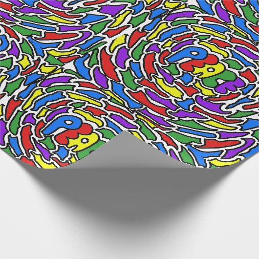 Frieden Geschenkpapier (Ecke)