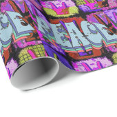 Frieden Geschenkpapier (Rolleneckpunkt)