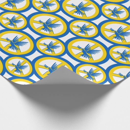 Frieden Geschenkpapier (Ecke)