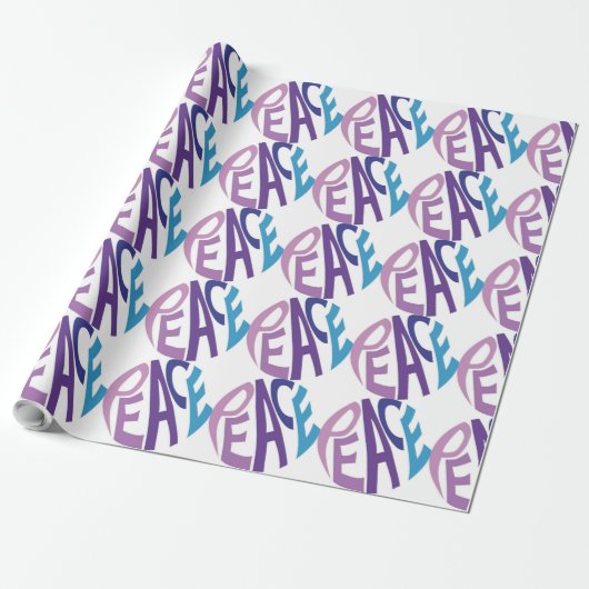 FRIEDEN GESCHENKPAPIER (Ungerollt)