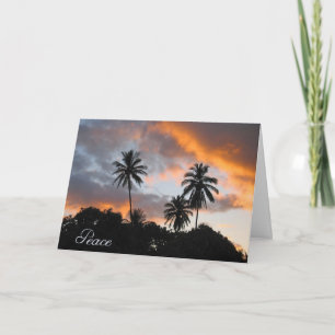 Frieden - gesund werden/ermutigen karte