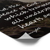Frieden Gottes Poster (Ecke)