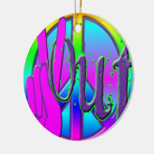 FRIEDEN HERAUS KERAMIKORNAMENT (Links)