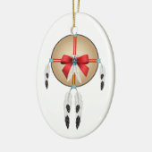 Frieden hier auf Erde, Ojibwe Keramikornament (Links)