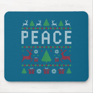 Frieden Ich komme in Frieden Paar passendes hässli Mousepad