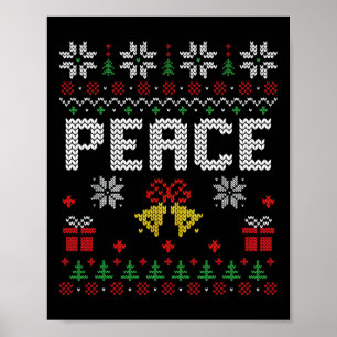 Frieden Ich komme in Frieden Weihnachten Paare Mat Poster