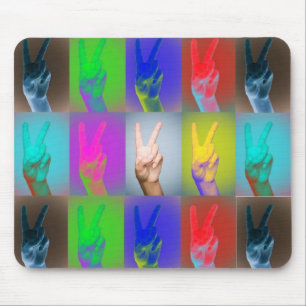 FRIEDEN im Farbemousepad Mousepad