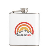 Frieden im Freien Flachmann (Vorderseite)