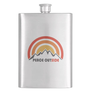 Frieden im Freien Flachmann