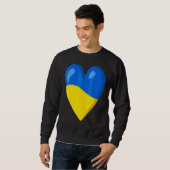 Frieden im Herzen der Not Sweatshirt (Vorne ganz)