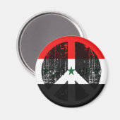 Frieden im Irak Magnet (Vorderseite/Rückseite)