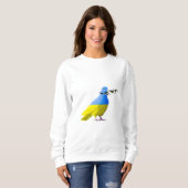 Frieden im Krieg Sweatshirt (Vorne ganz)