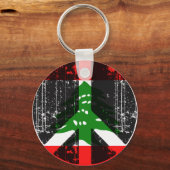 Frieden im Libanon Schlüsselanhänger (Vorderseite)